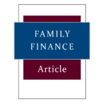 Family Finance article