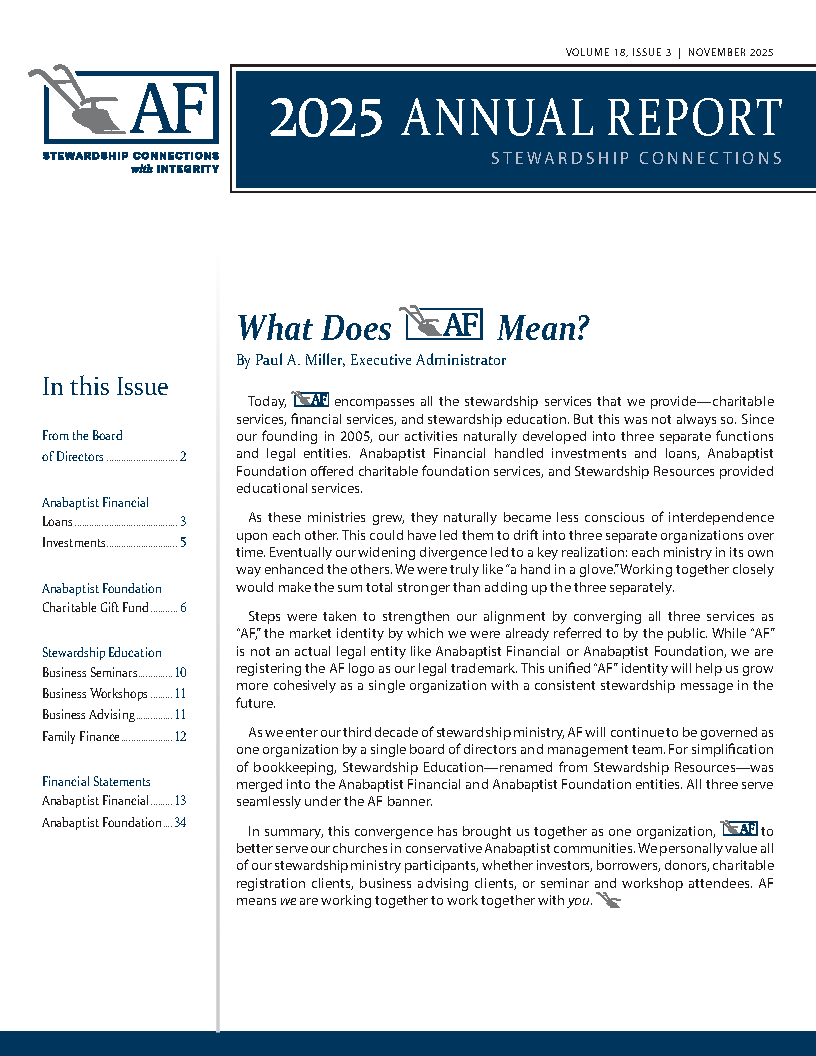 2025 Annual Report-FINAL cover